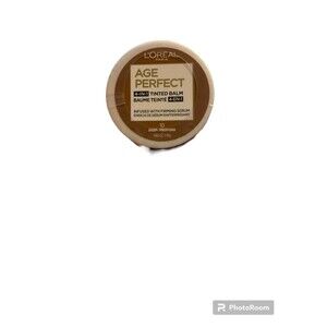L’Oréal Age Perfect 4-In-One Tinted Balm  10 Deep , Infused With Firming Serum